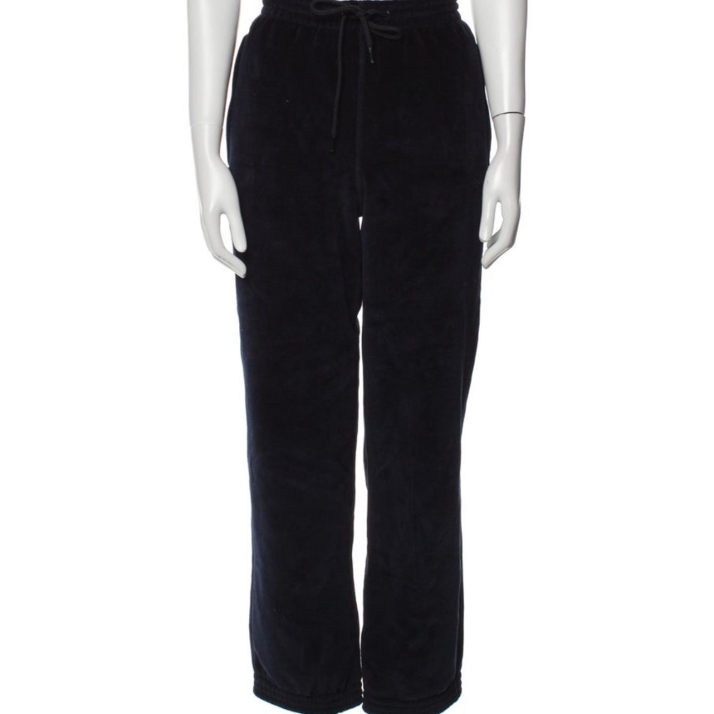 Alexander Wang Velour Sweatpants - Blue (Size S) | Excellent Condition